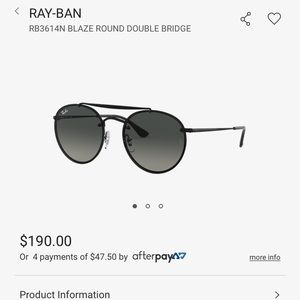 Ray-Ban Round Double Bridge